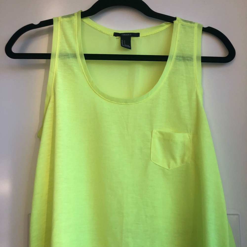 Neon High-Low Tank - Picture 3 of 5